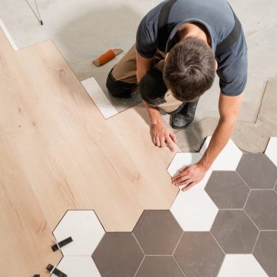 Flooring installation services in Alvin